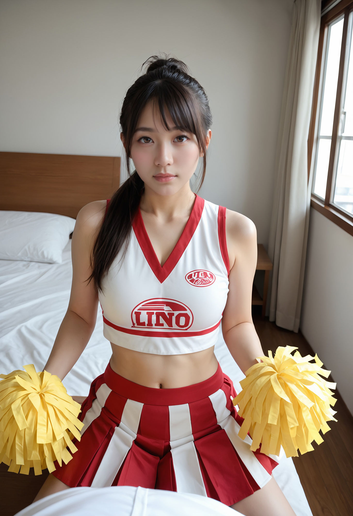 俺専属のチアガールが俺の自宅で寝顔を見れるとは サンプル5ページ目