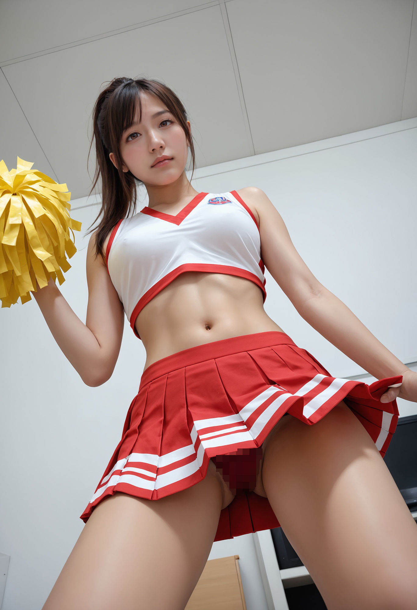 俺専属のチアガールが俺の自宅で寝顔を見れるとは サンプル6ページ目