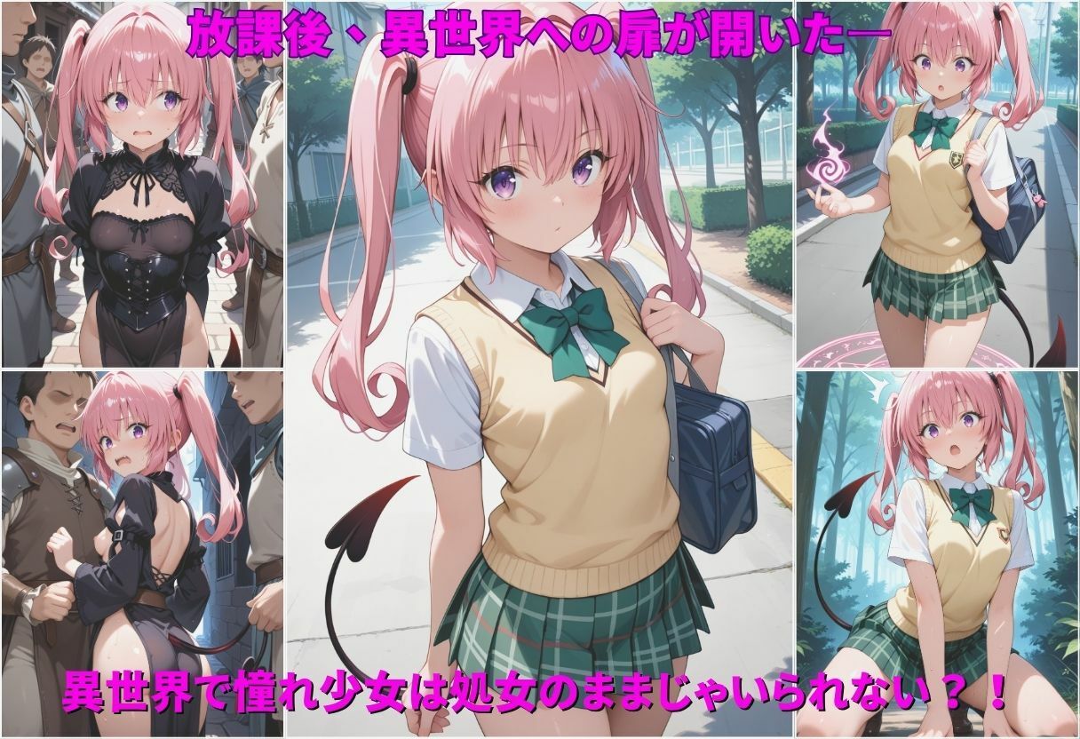 異世界転生  女がいない世界で性処理係になる話  ナナ・アスタ・デビルーク編 サンプル1ページ目