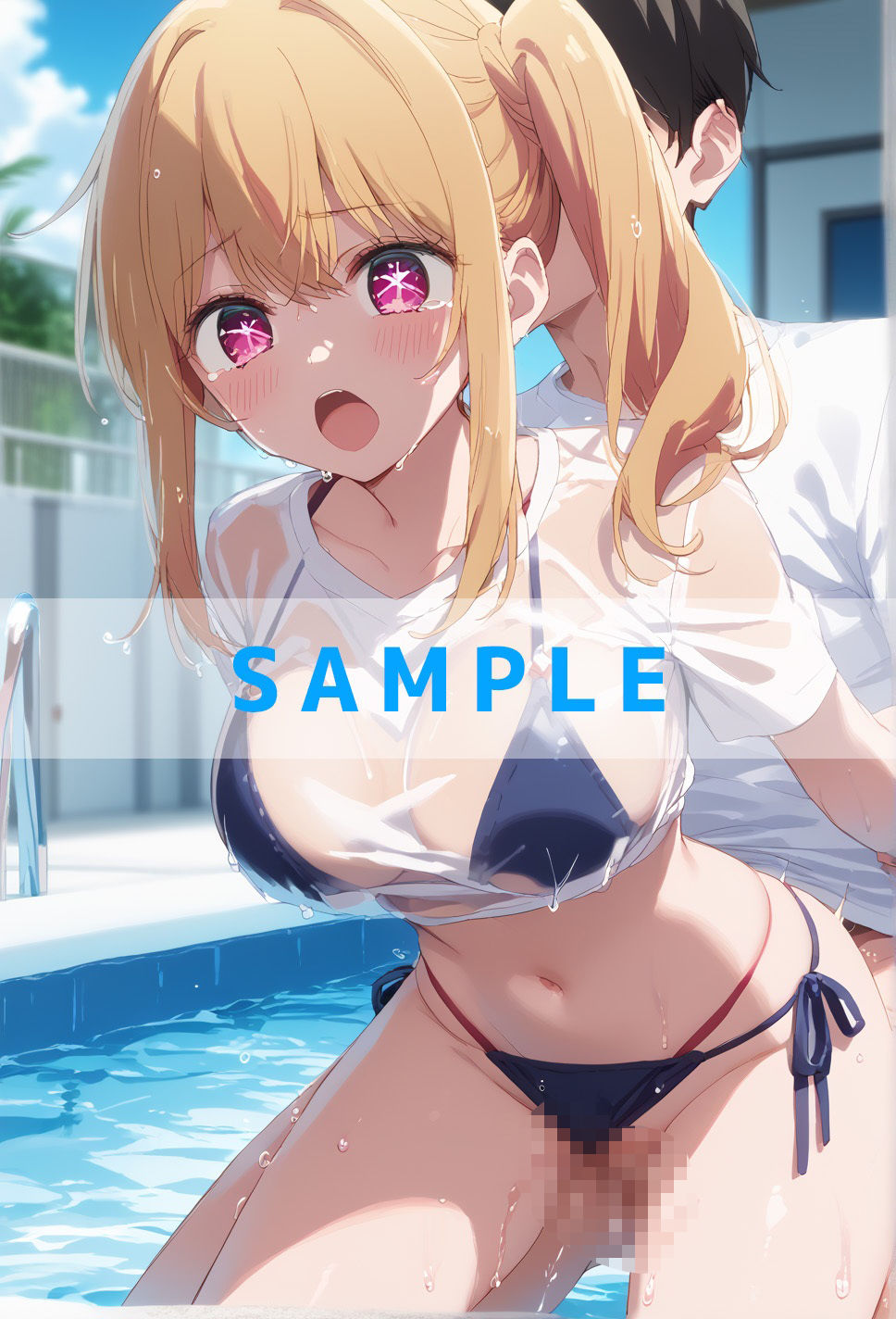 濡れT水着がエロすぎた  推〇の子ver サンプル6ページ目