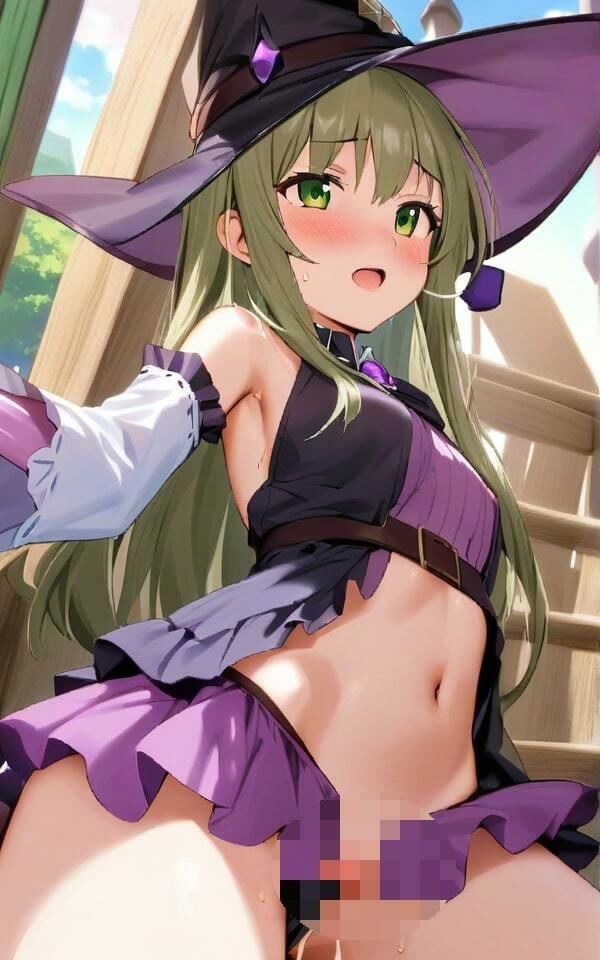 見習い魔法使いの失敗魔法でエッチな気分「何でアソコがアツいんだろう！」 サンプル3ページ目