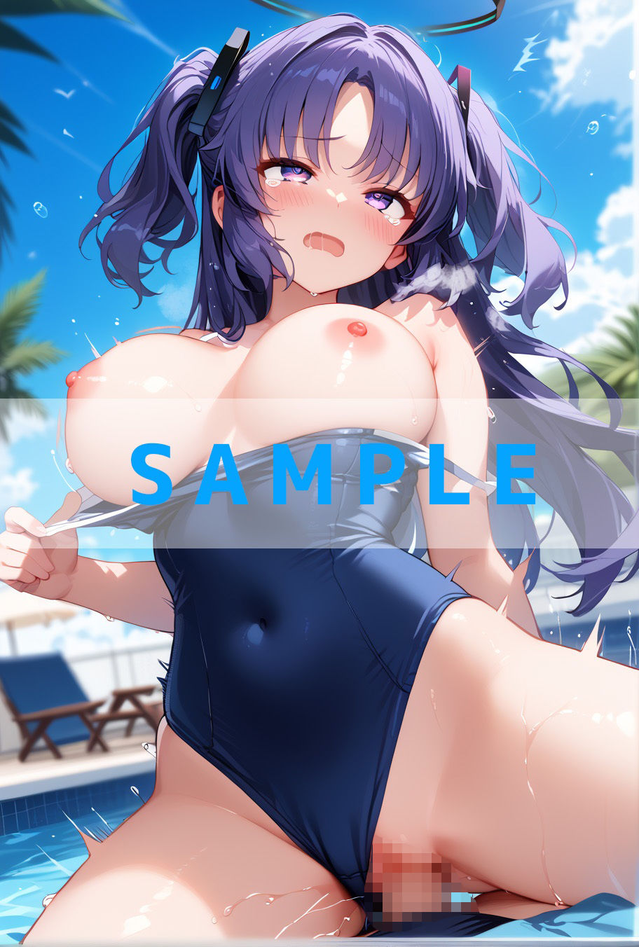 スク水えっち.ブルー〇ーカイブVer サンプル7ページ目