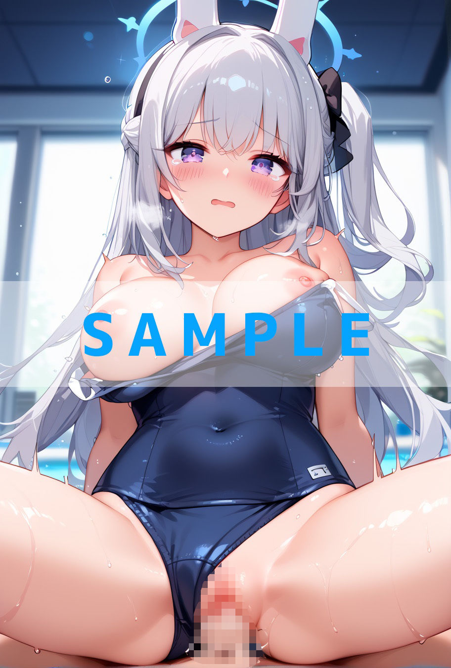 スク水えっち.ブルー〇ーカイブVer サンプル8ページ目