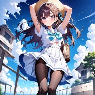 黒髪娘の日常 vol.3 サンプル2ページ目
