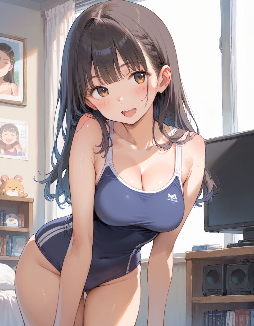 グラビア志望の妹 練習がエロくて生ハメ中 サンプル2ページ目