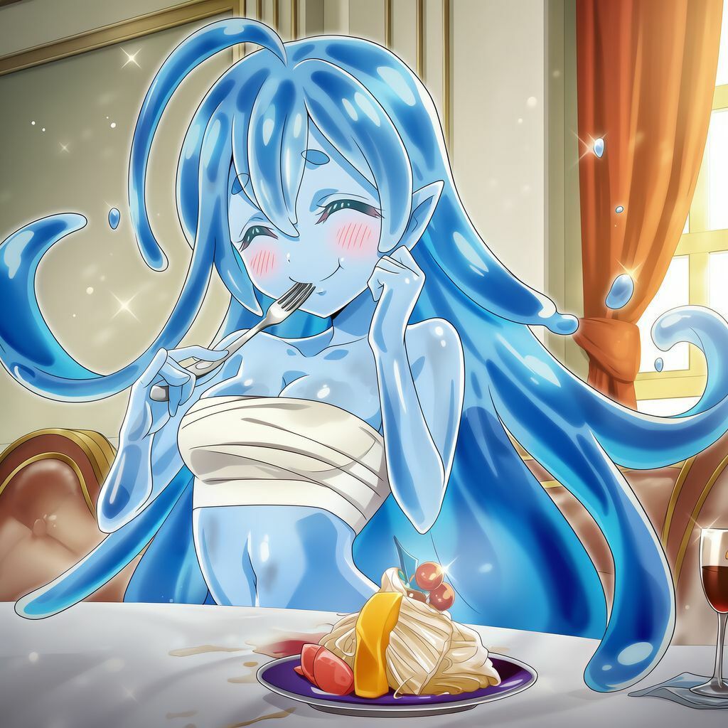 スライム娘を専属メイドにしてみた_出会い編 サンプル2ページ目