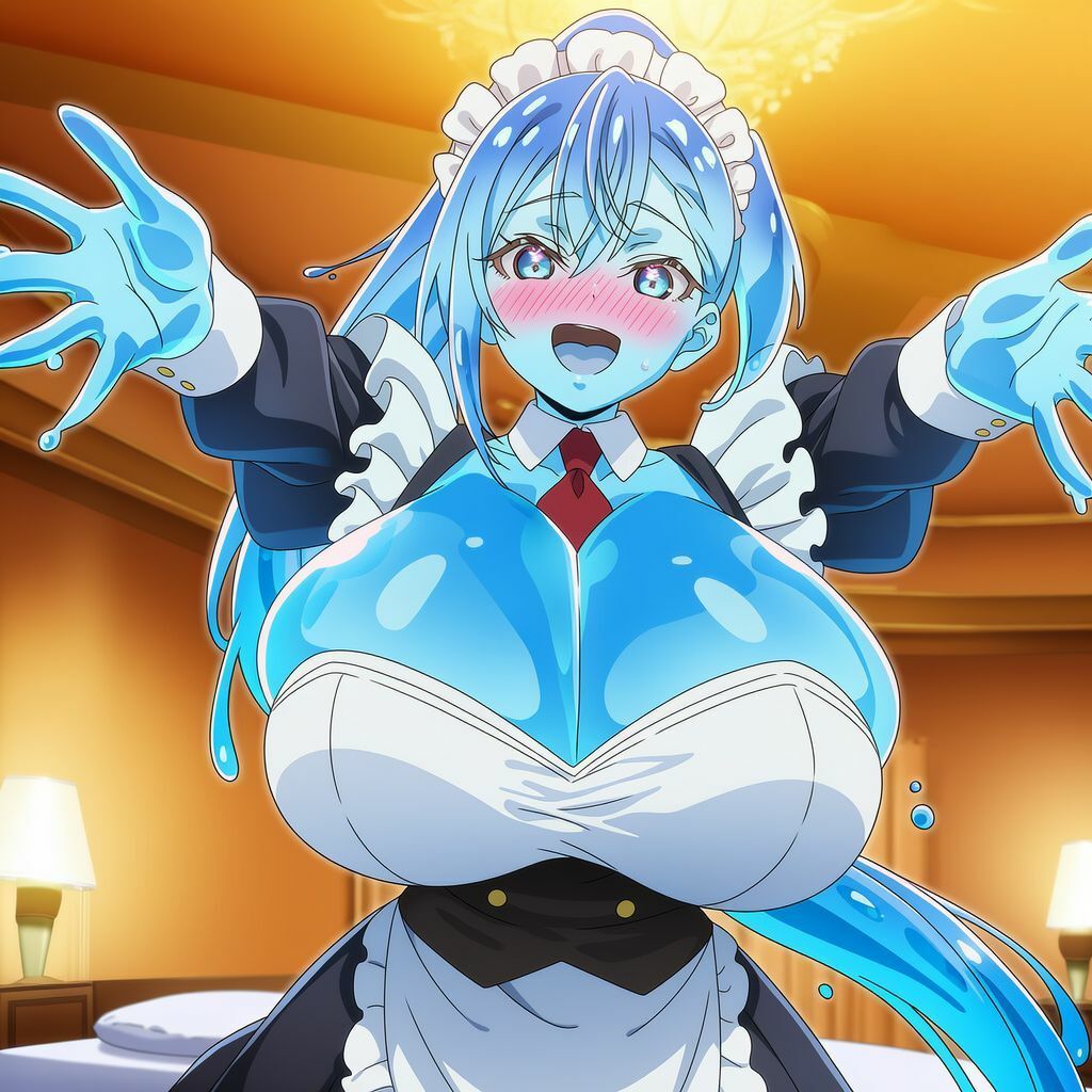 スライム娘を専属メイドにしてみた_出会い編 サンプル9ページ目