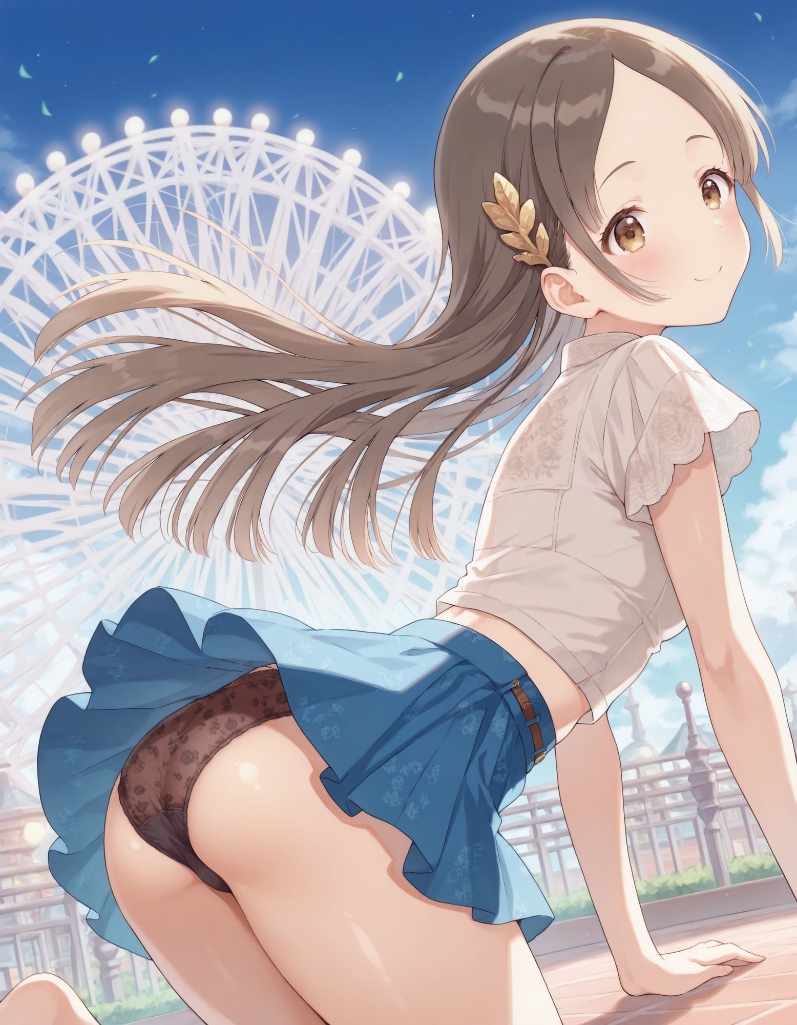 倉〇千奈のパンチラ〜私服編〜 サンプル2ページ目