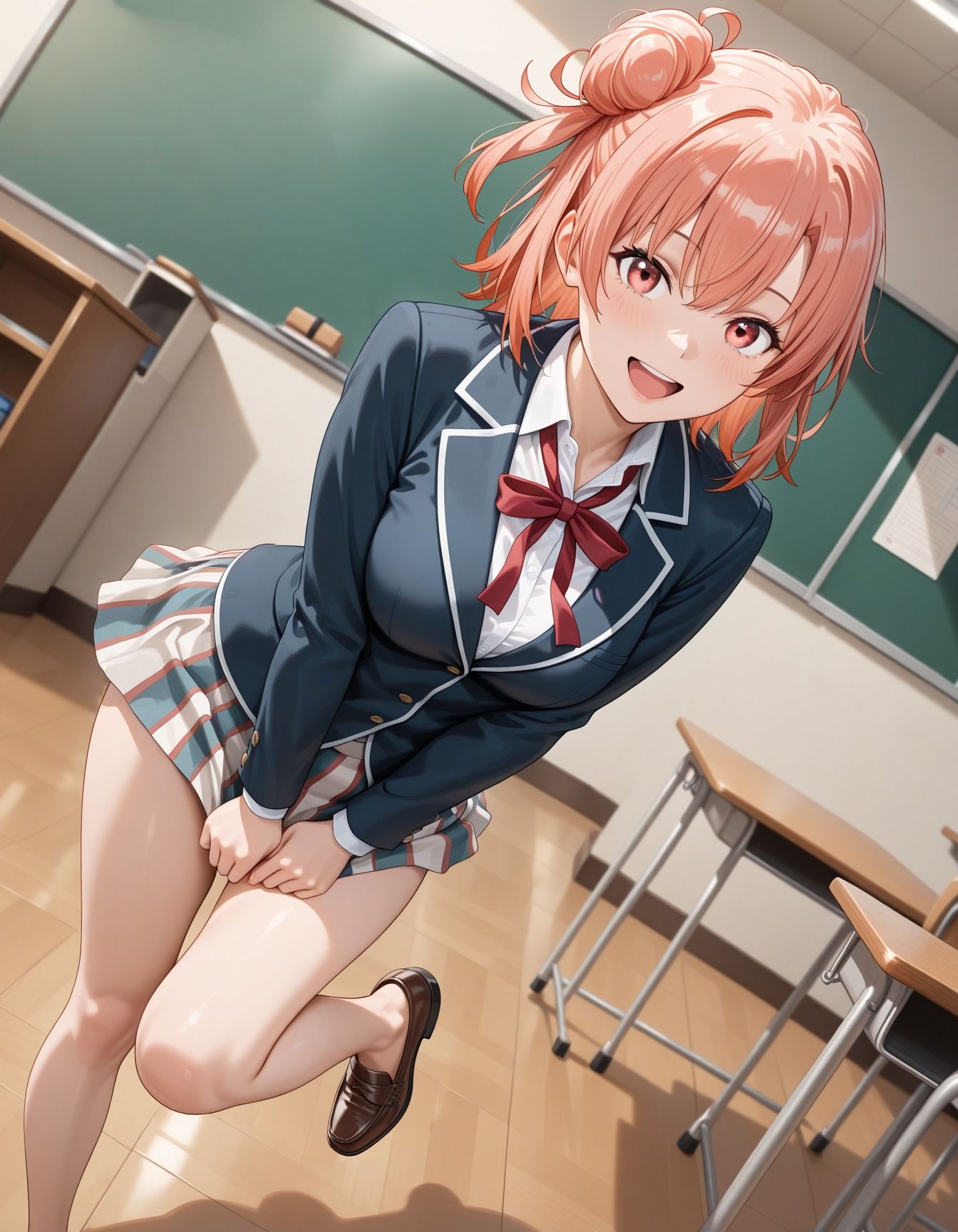 放課後の教室で男たちに襲われた少女 サンプル1ページ目