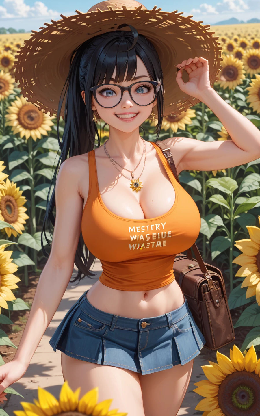 ヒマワリとユリ-ふたりの夏、あふれるまなざし- サンプル8ページ目