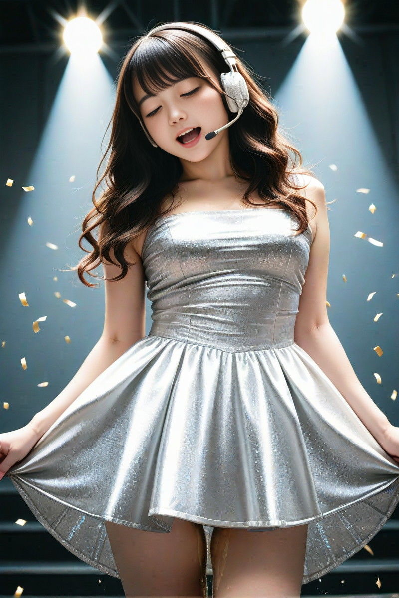 我慢できなかったアイドル 静止画版 サンプル4ページ目