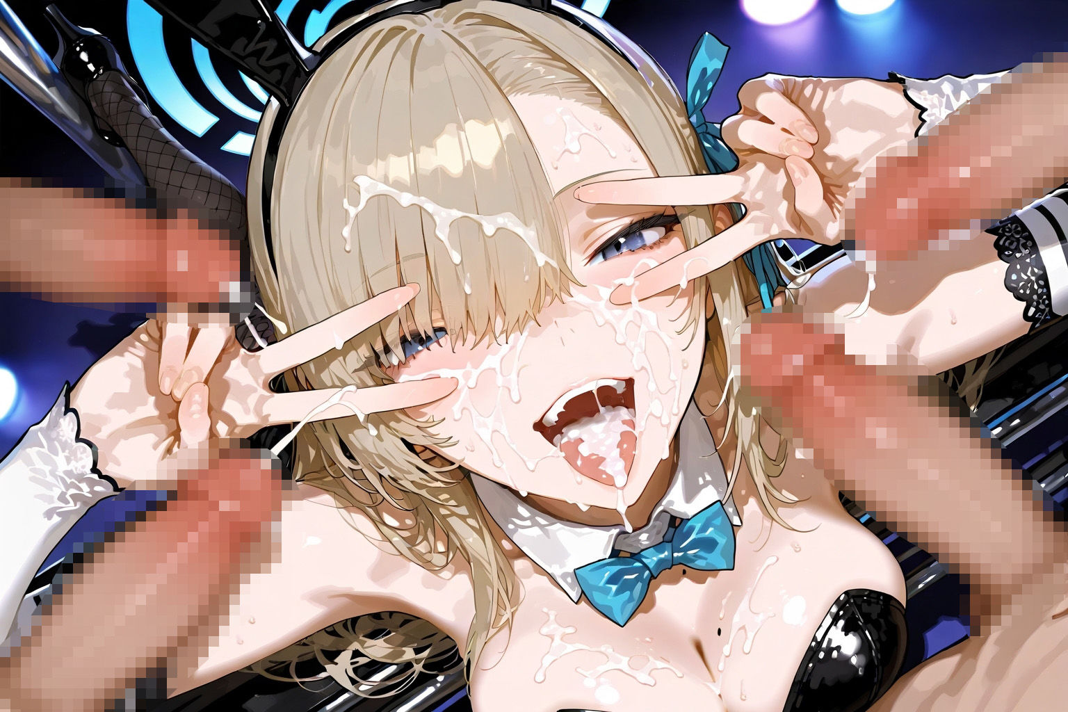 ブ○アカ ア○ナ ポールダンス サンプル4ページ目