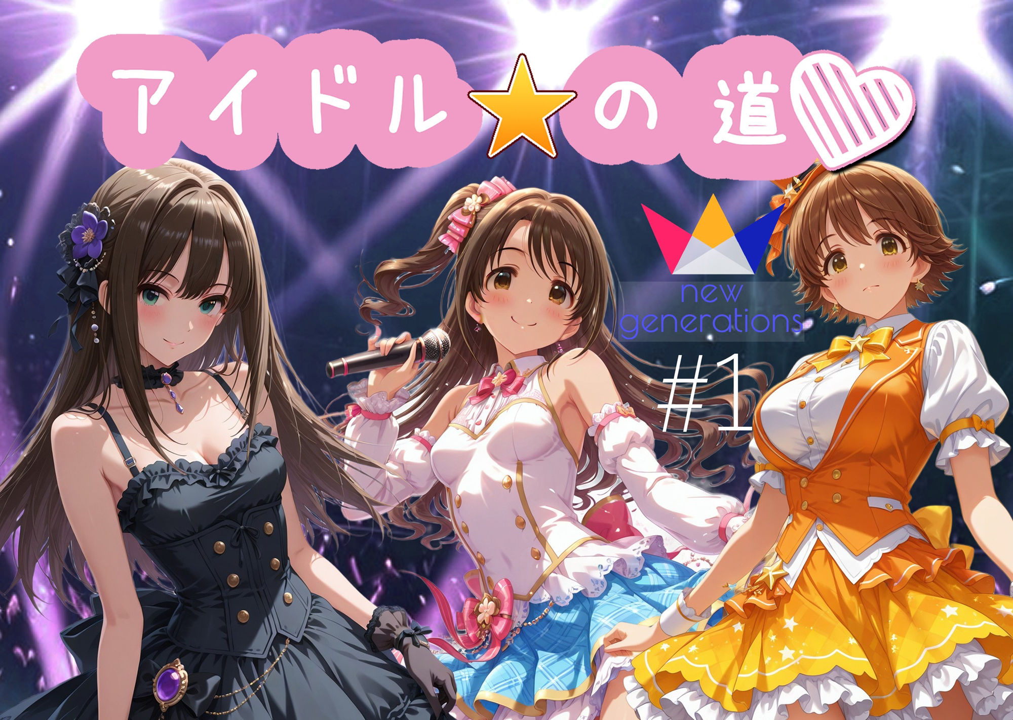 アイドルの道  ニュージェネレーションズ1 サンプル1ページ目