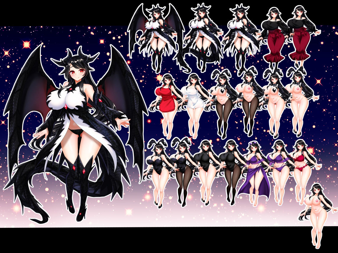 立ち絵素材集 ファンタジーキャラ サンプル6ページ目