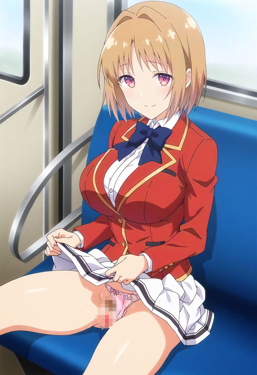 櫛〇桔梗コスプレの女の子と無人電車の中でエッチ サンプル3ページ目