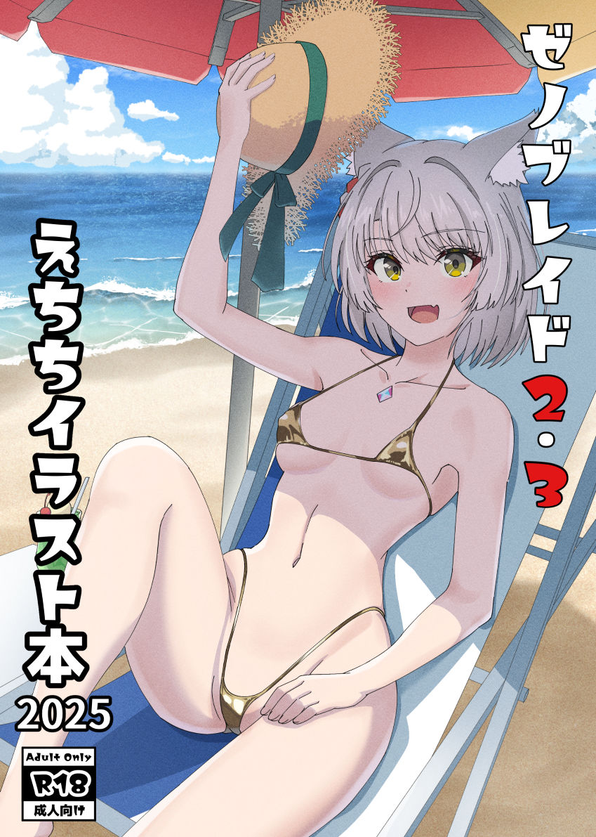 ゼノブレイド2・3えちちイラスト本2025 サンプル1ページ目