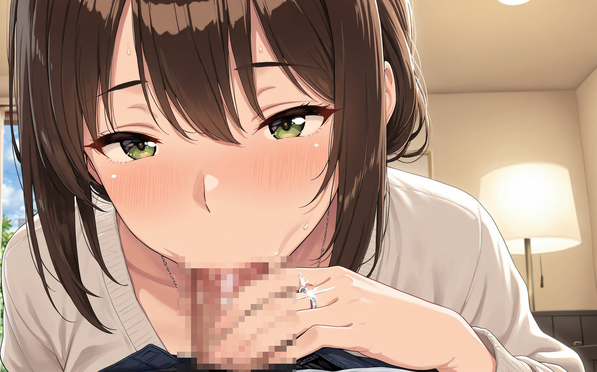 ママさんバレーの巨乳人妻とイチャラブ種付けSEX サンプル7ページ目