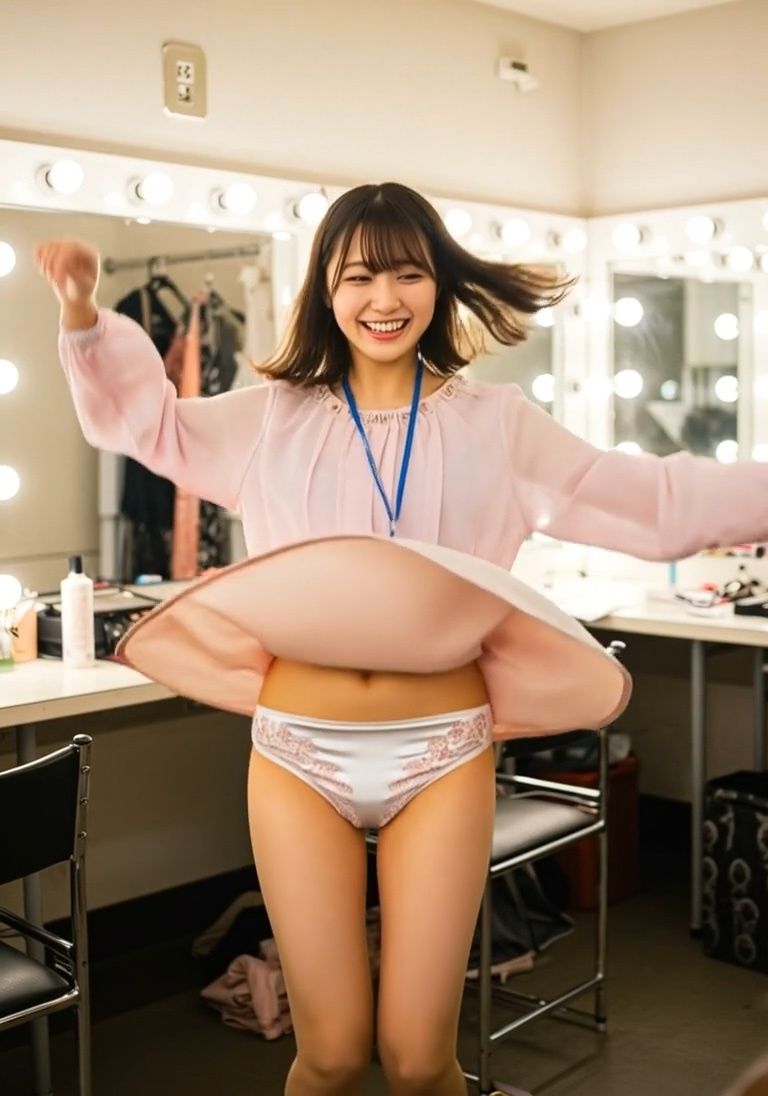 女子アナパンチラ サンプル5ページ目
