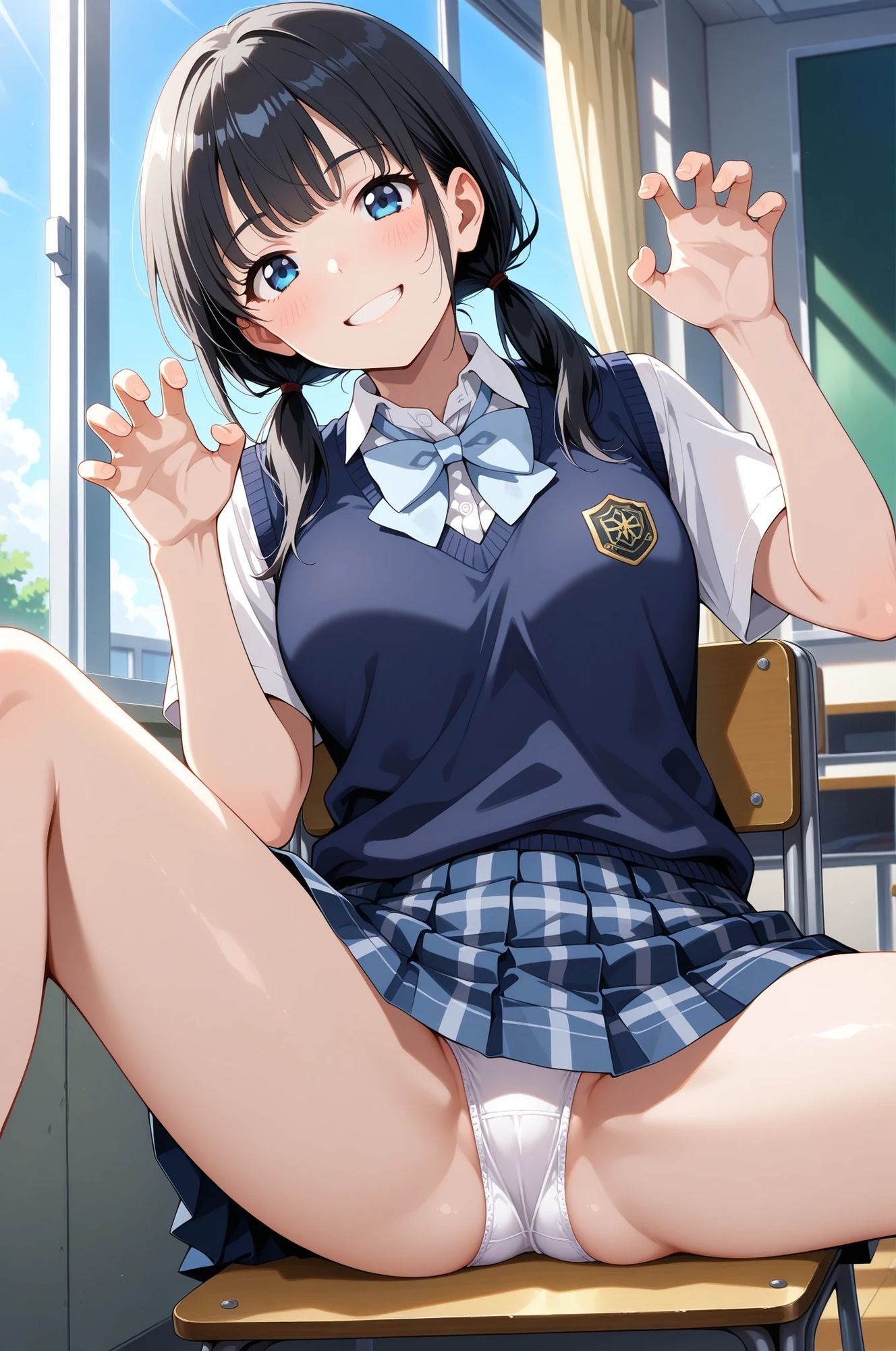 クラスメイトが可愛すぎてパンツ盗撮しておかずにしてたらそれ以上の事が起きた サンプル3ページ目