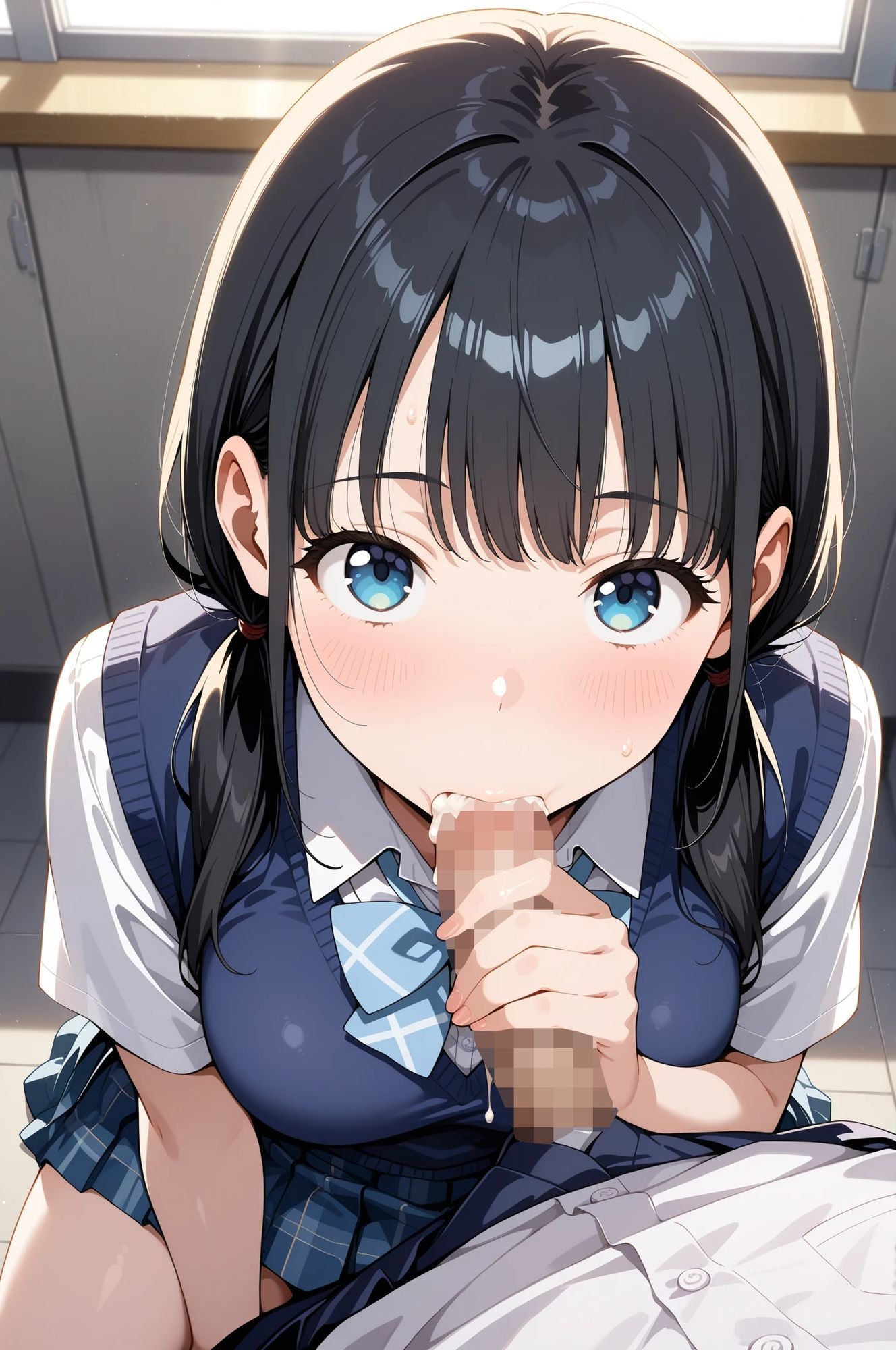 クラスメイトが可愛すぎてパンツ盗撮しておかずにしてたらそれ以上の事が起きた サンプル4ページ目