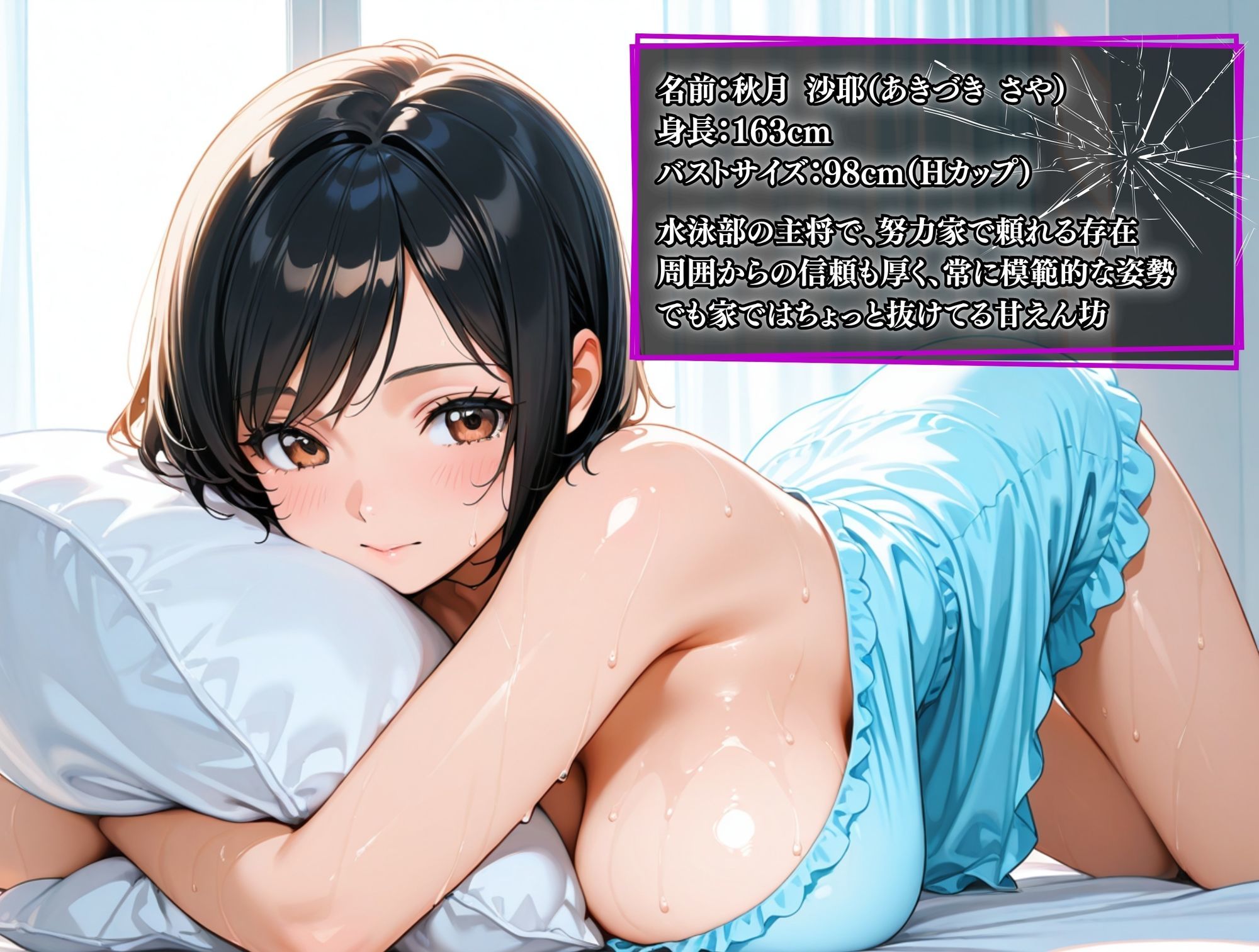 目隠し拘束  妹快楽堕ち サンプル2ページ目