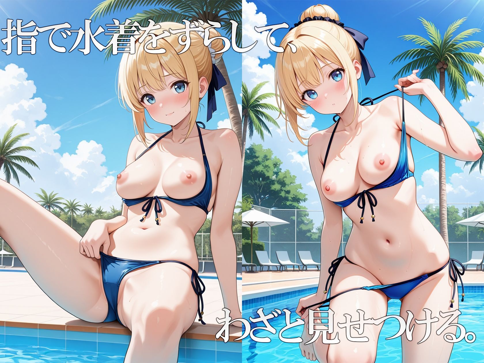 金髪美女の淫らな誘惑 サンプル4ページ目