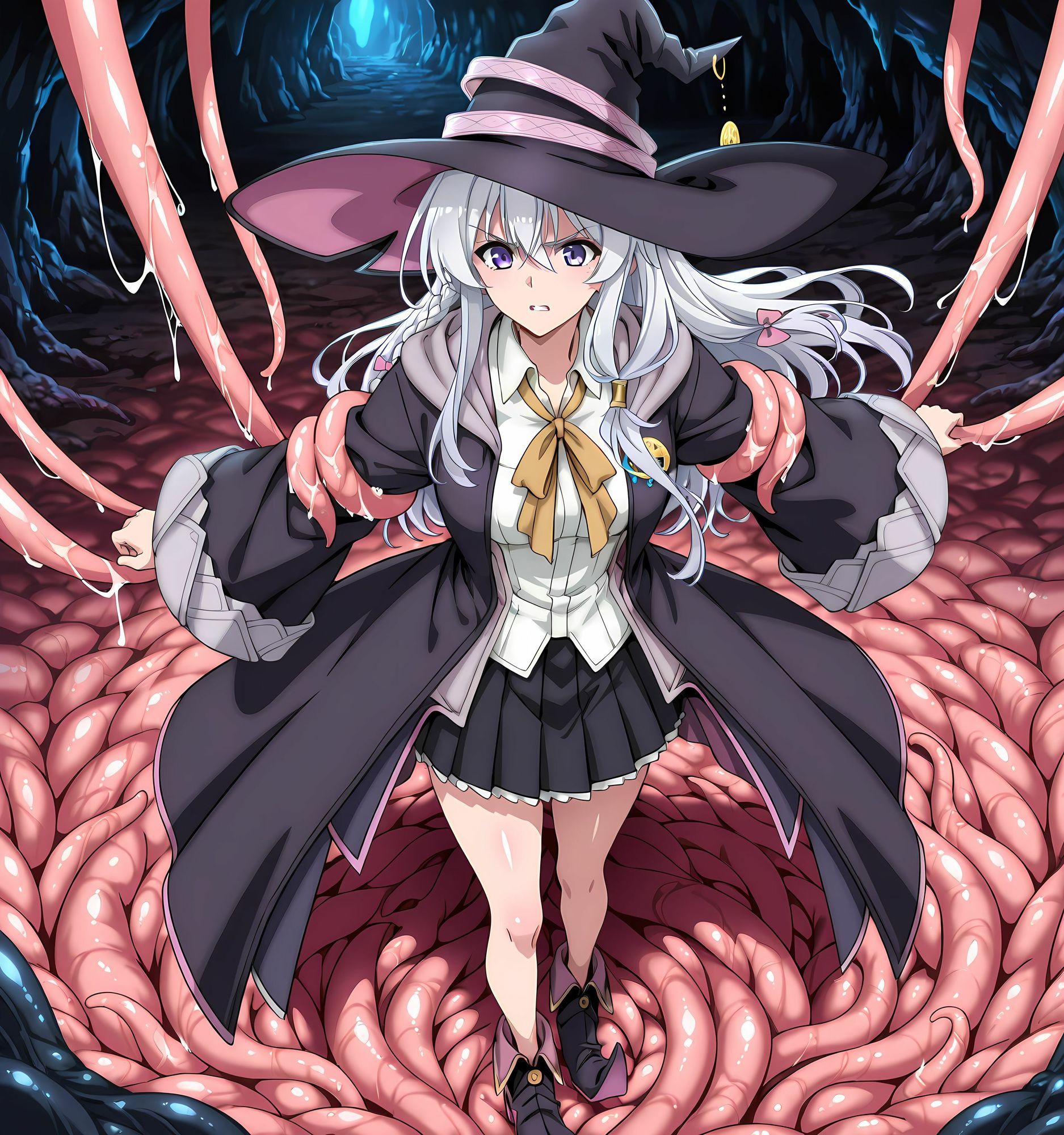 魔女洗脳丸呑み悪堕ち〜淫魔化ドスケベ交尾〜 サンプル3ページ目