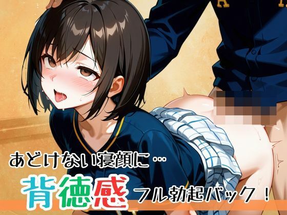 野球キャプテンとマネージャーの秘密の関係！無防備に眠ってあどけない寝顔に背徳感でフル勃起…。勝手に中出しして性学習を実践してみたら、お互い興味あって彼氏よりも先に種付け完了〜 サンプル5ページ目