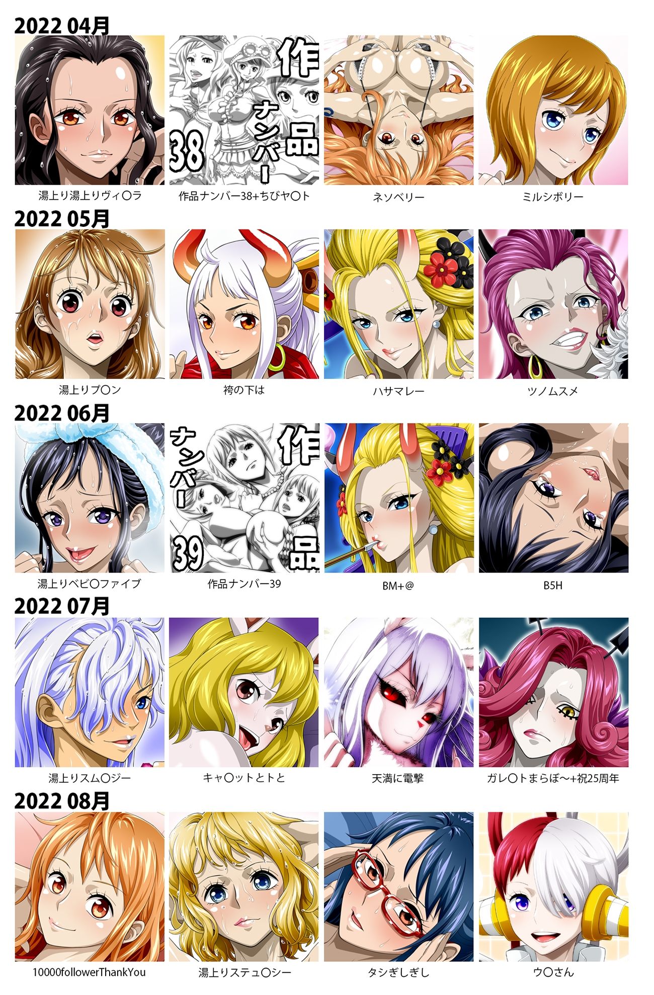 Ci-en/Fantia配信バックナンバー2022年04月-2022年08月版 サンプル1ページ目