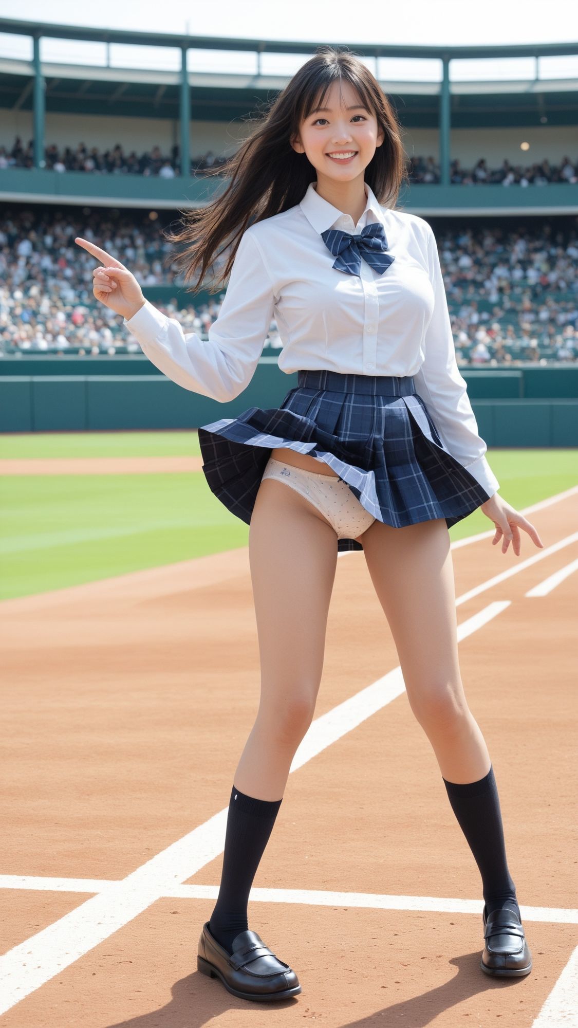 【動画】野球部 女子マネージャー  〜代表25校女子マネ パンチラ 開会式編〜 サンプル8ページ目