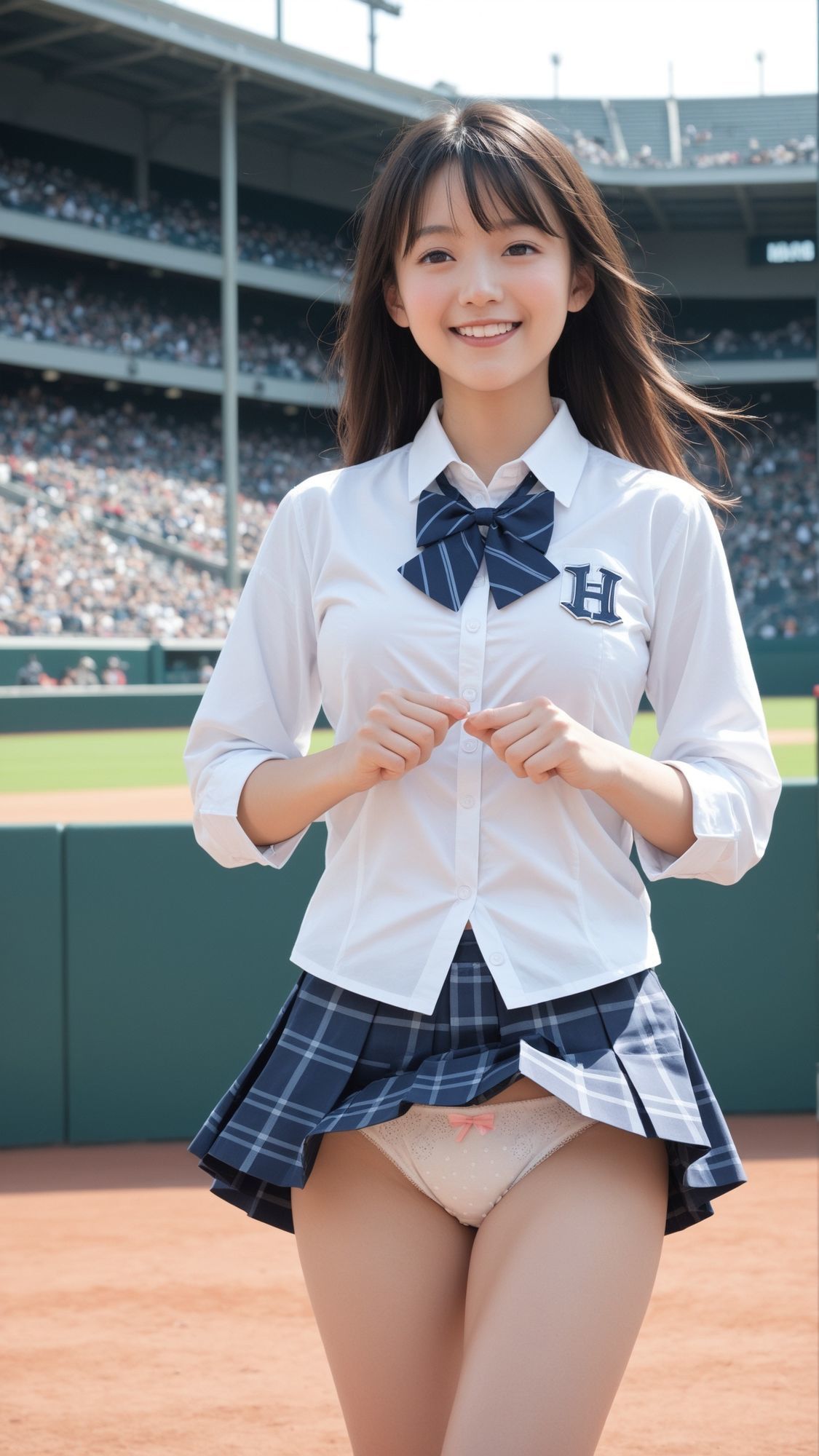【動画】野球部 女子マネージャー  〜代表25校女子マネ パンチラ 開会式編〜 サンプル9ページ目