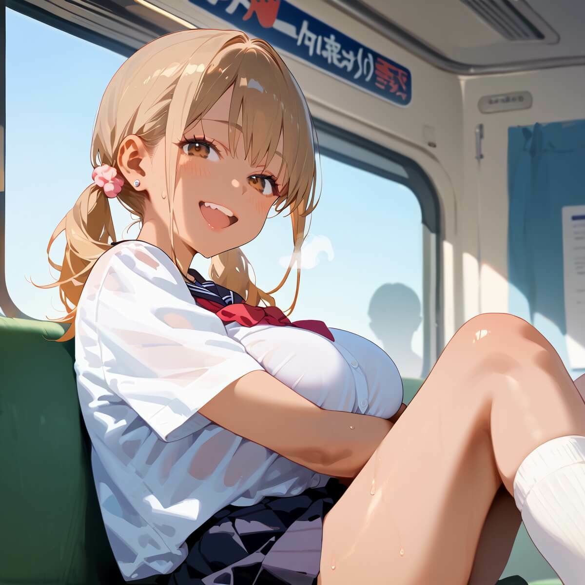 ギャルだらけの最強！満員電車！3・190枚 サンプル3ページ目