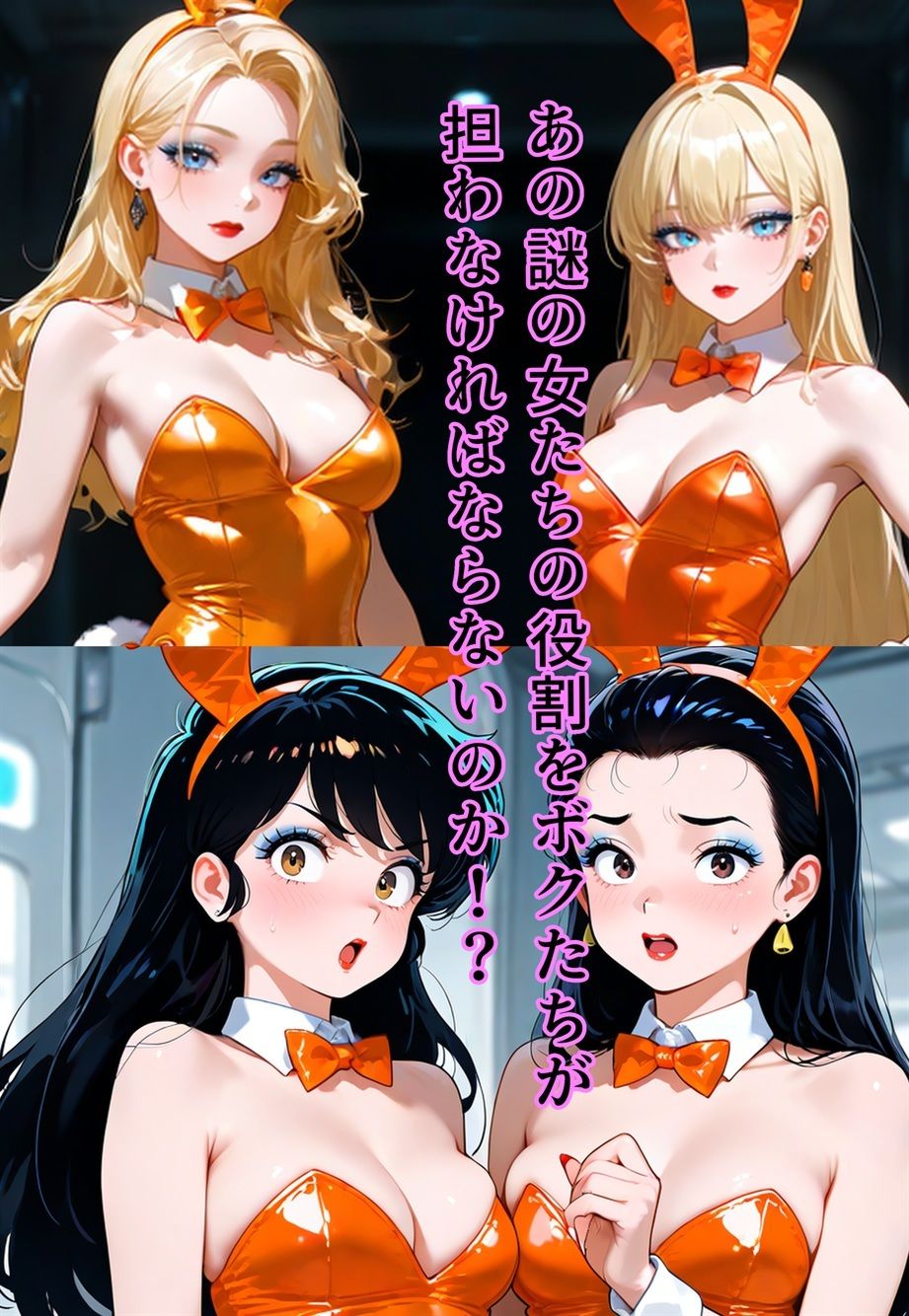 100円画集  うさぎ大使降臨！？〜バニー（♂）1000年契約で大パニック！〜 サンプル8ページ目