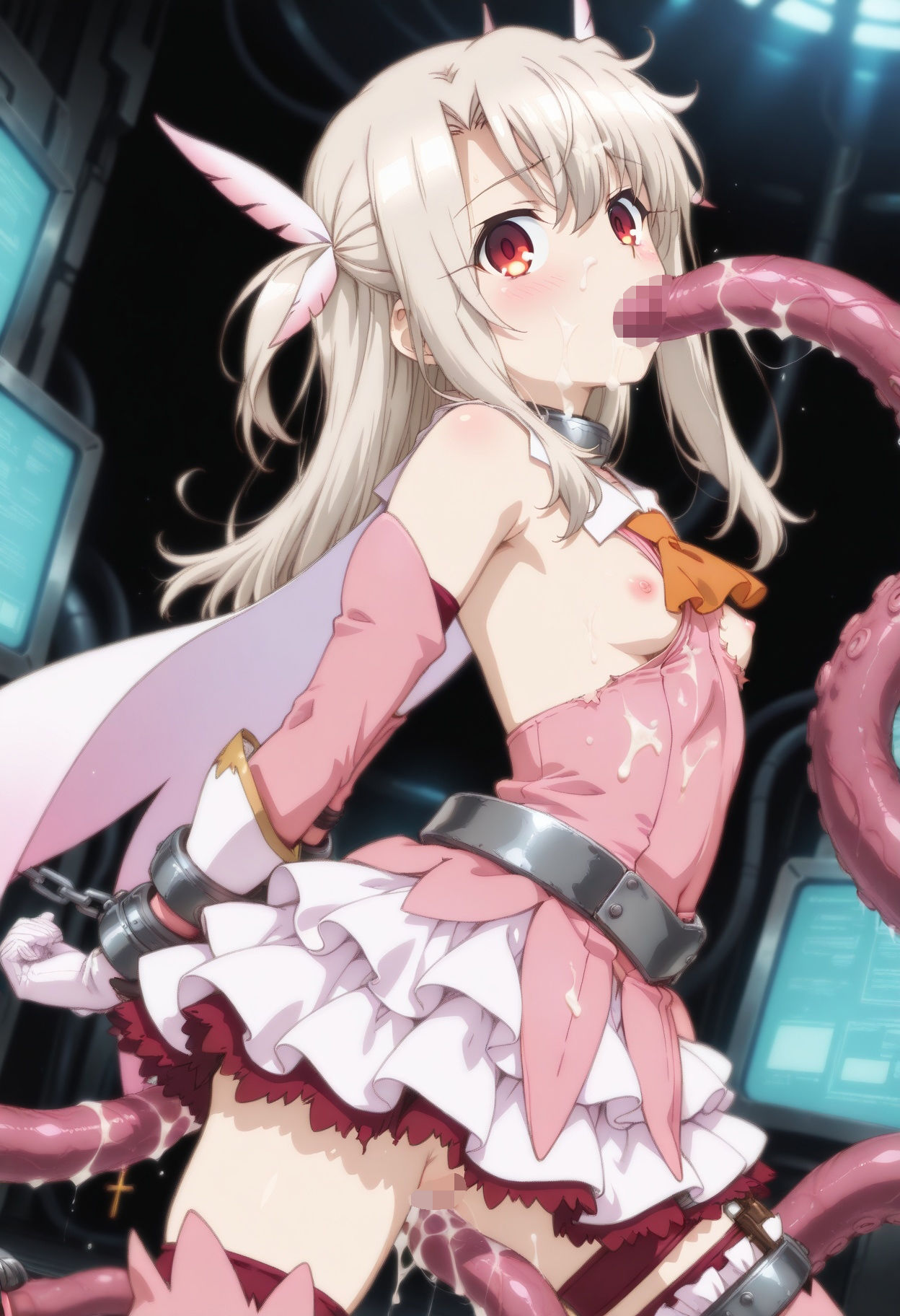 光彩魔法少女触手陥落 サンプル8ページ目