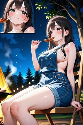 ソロキャン女子のアウトドアオナニー 〜無人テントはイキ放題〜 サンプル3ページ目
