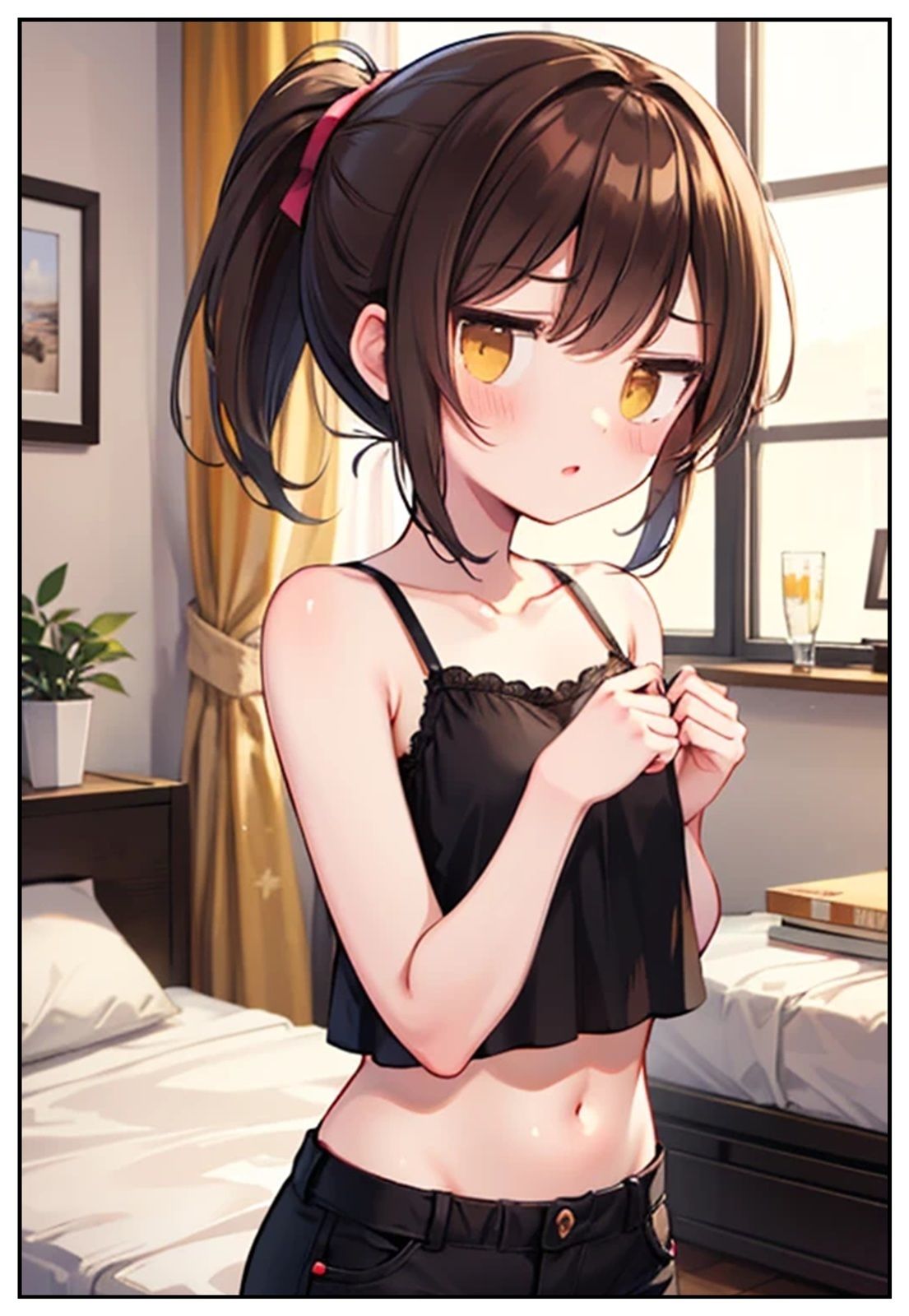 アニコスへようこそ！涼宮ハ〇ヒなジト目ダウナー少女の憂鬱 サンプル1ページ目