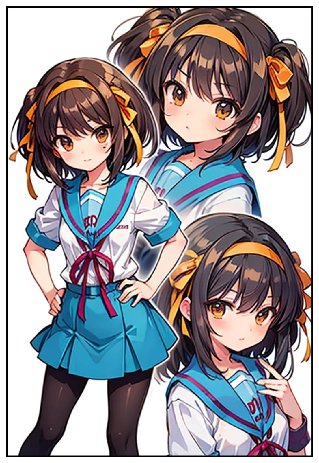 アニコスへようこそ！涼宮ハ〇ヒなジト目ダウナー少女の憂鬱 サンプル3ページ目