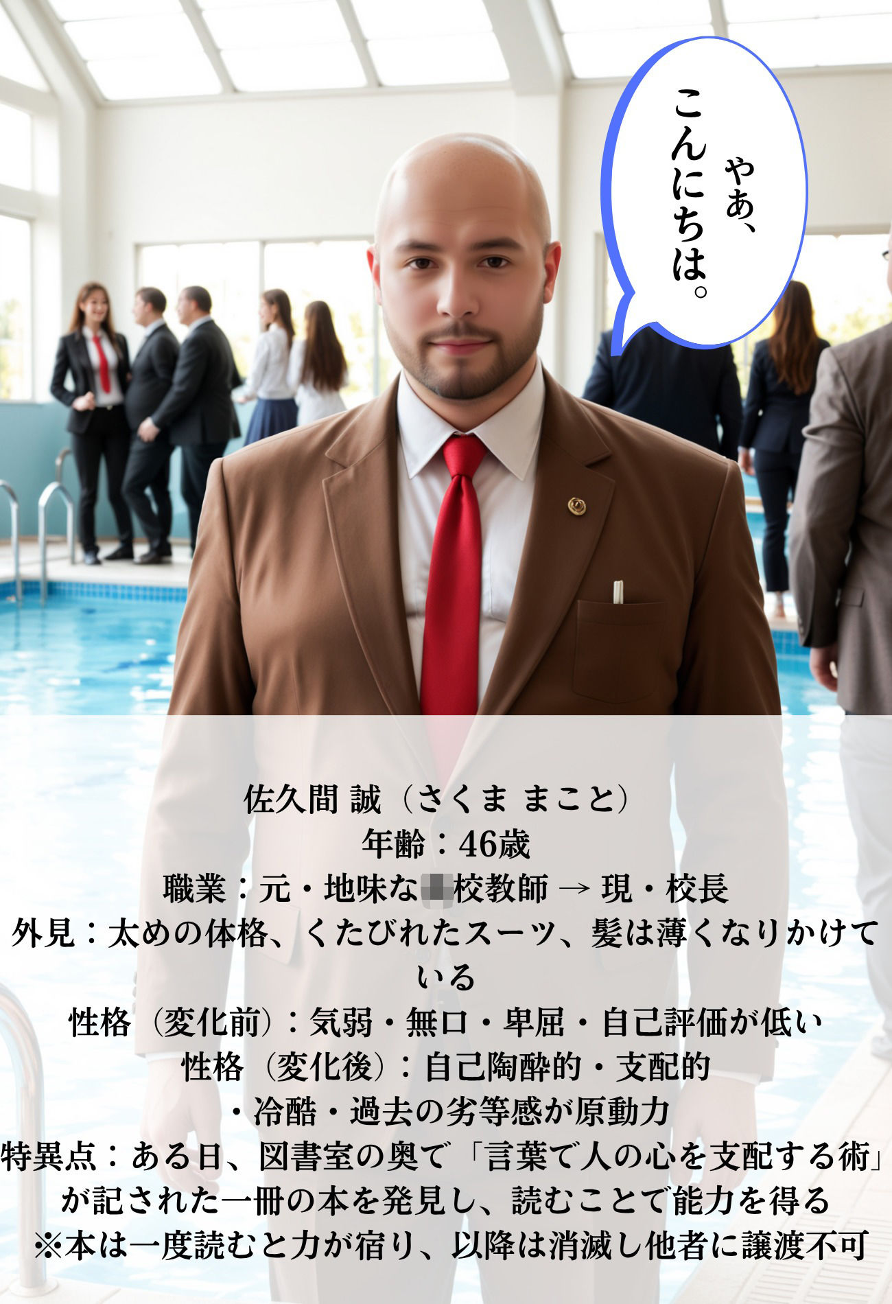 催淫洗脳        水泳強化選手        教育的指導 サンプル1ページ目