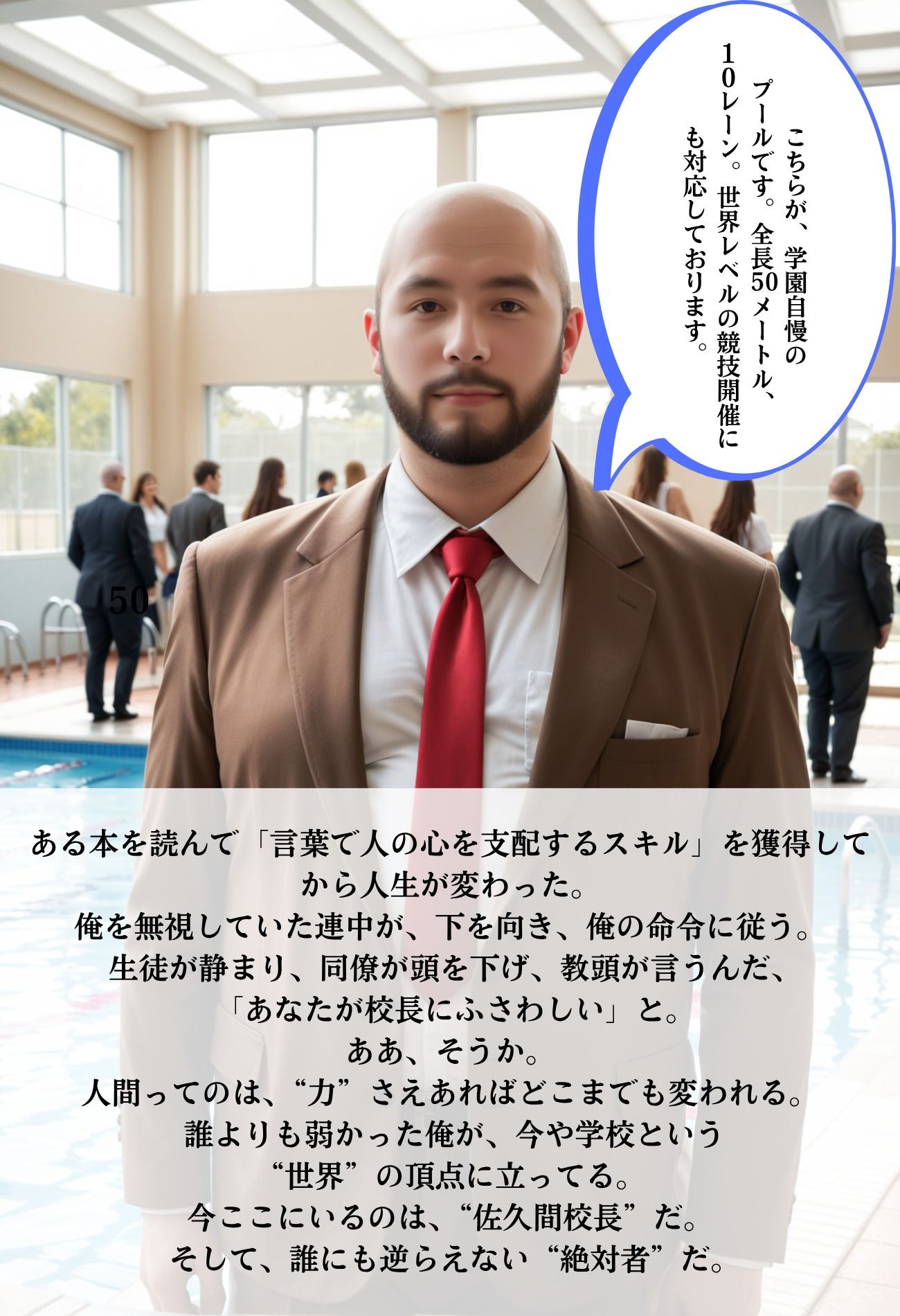 催淫洗脳        水泳強化選手        教育的指導 サンプル2ページ目