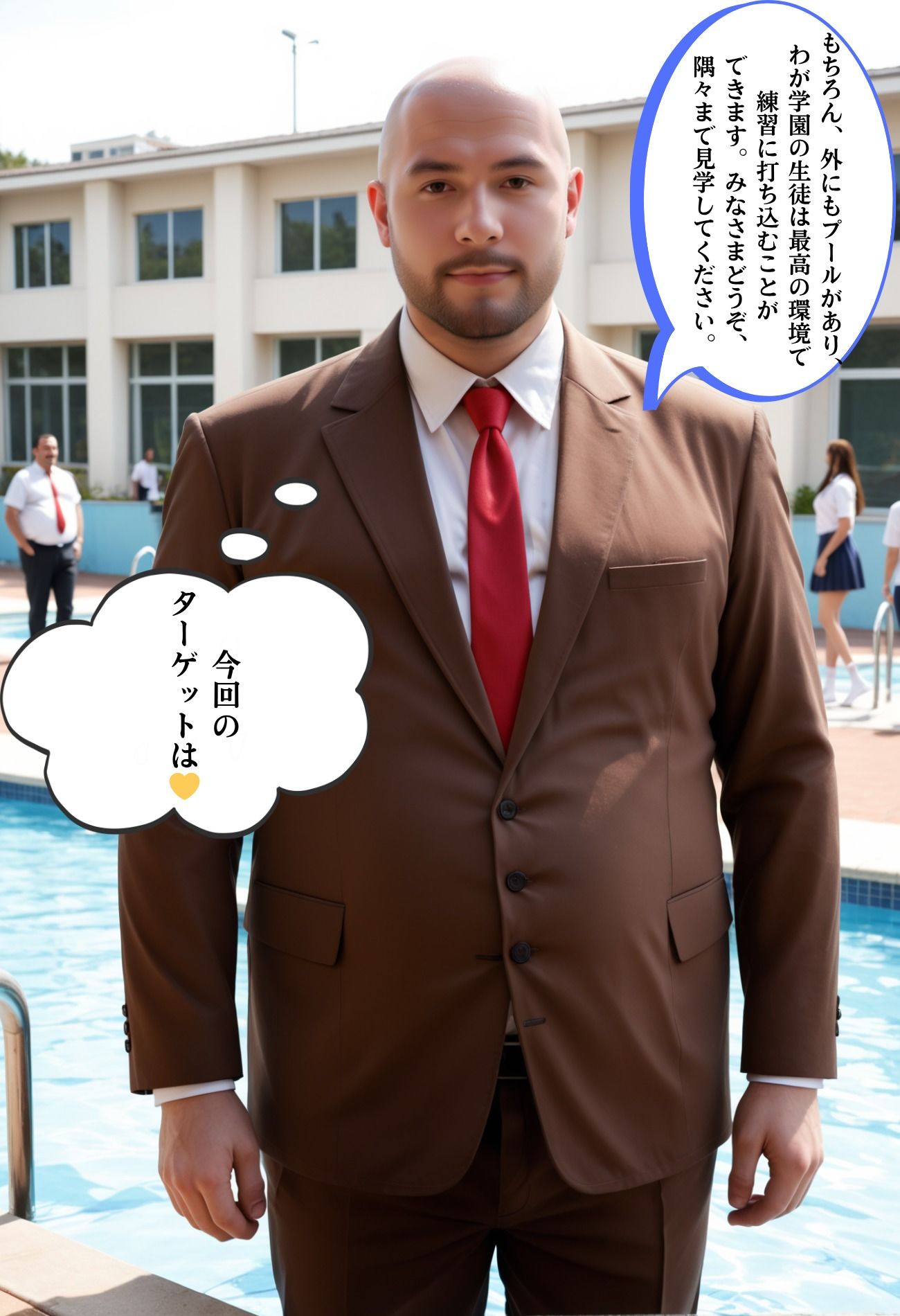 催淫洗脳        水泳強化選手        教育的指導 サンプル3ページ目