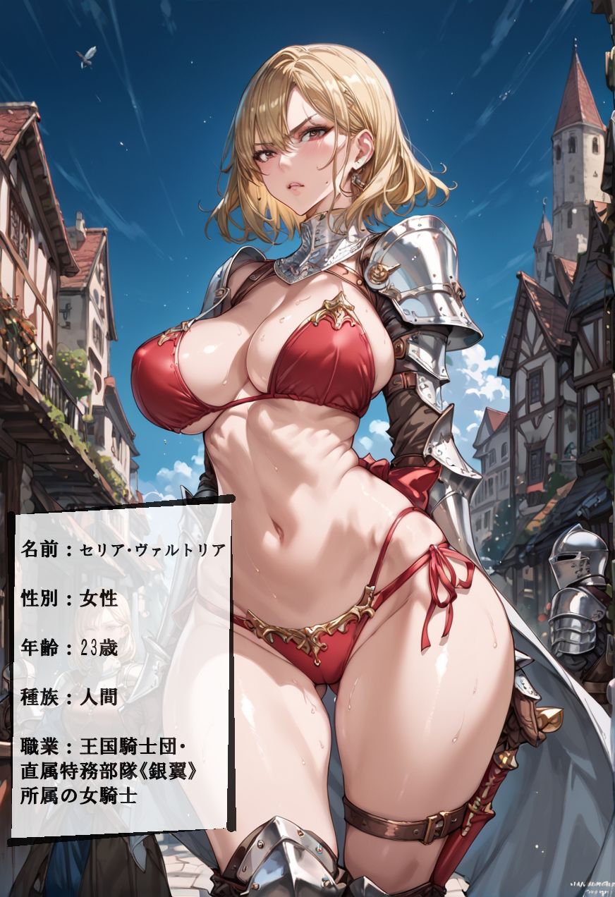 亡国の女たち 女騎士編 サンプル4ページ目