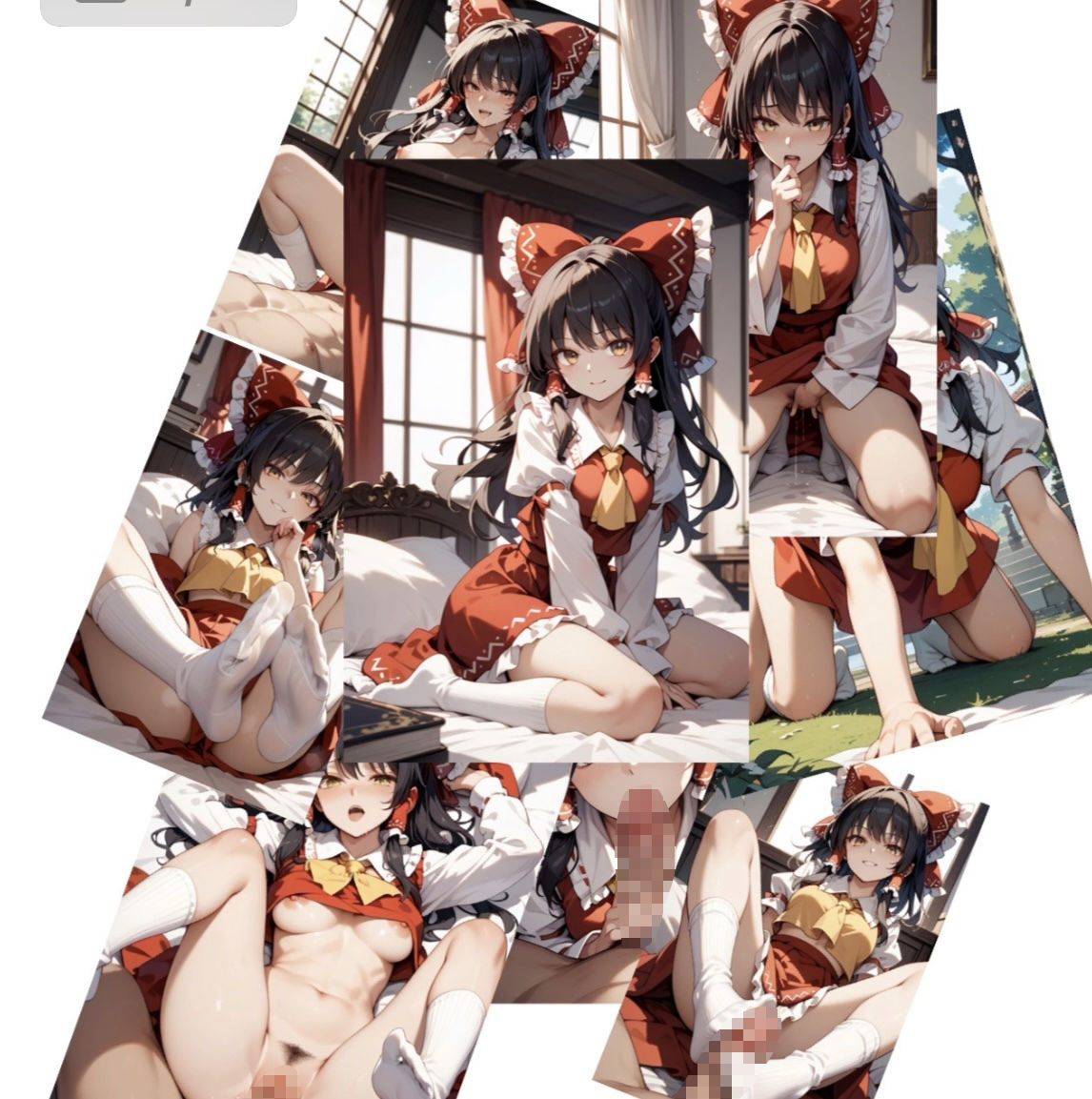 幻想郷淫華絵巻 -霊夢・咲夜・鈴仙・アリス- サンプル6ページ目