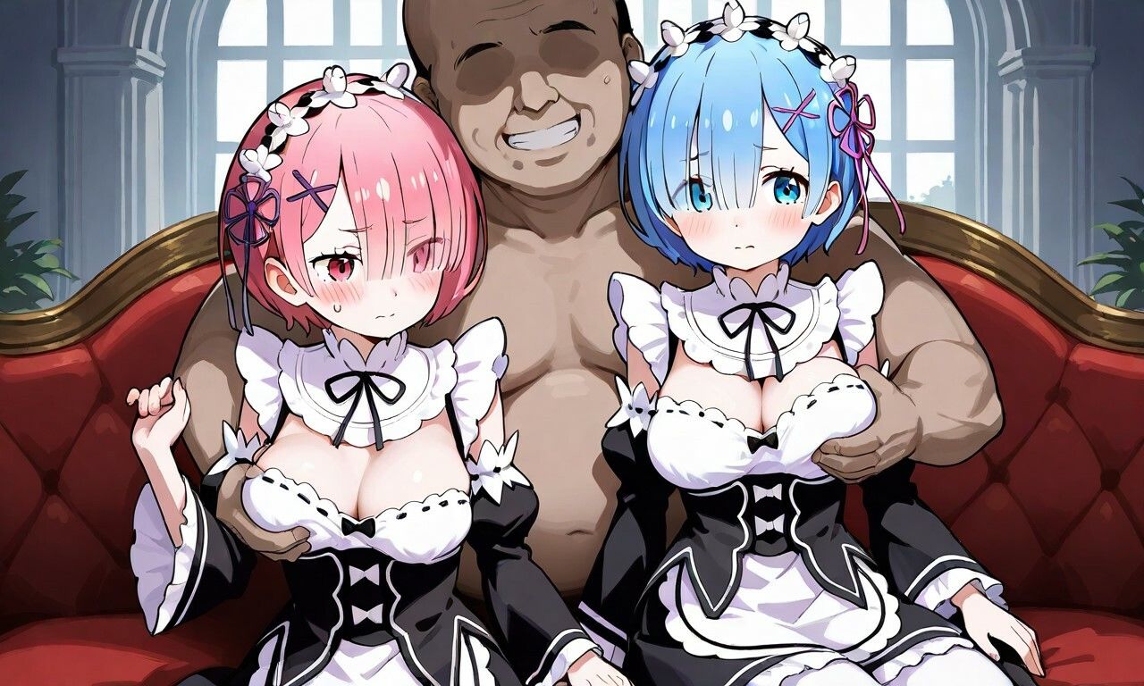 美少女メイド姉妹とのエチエチ生活 サンプル2ページ目