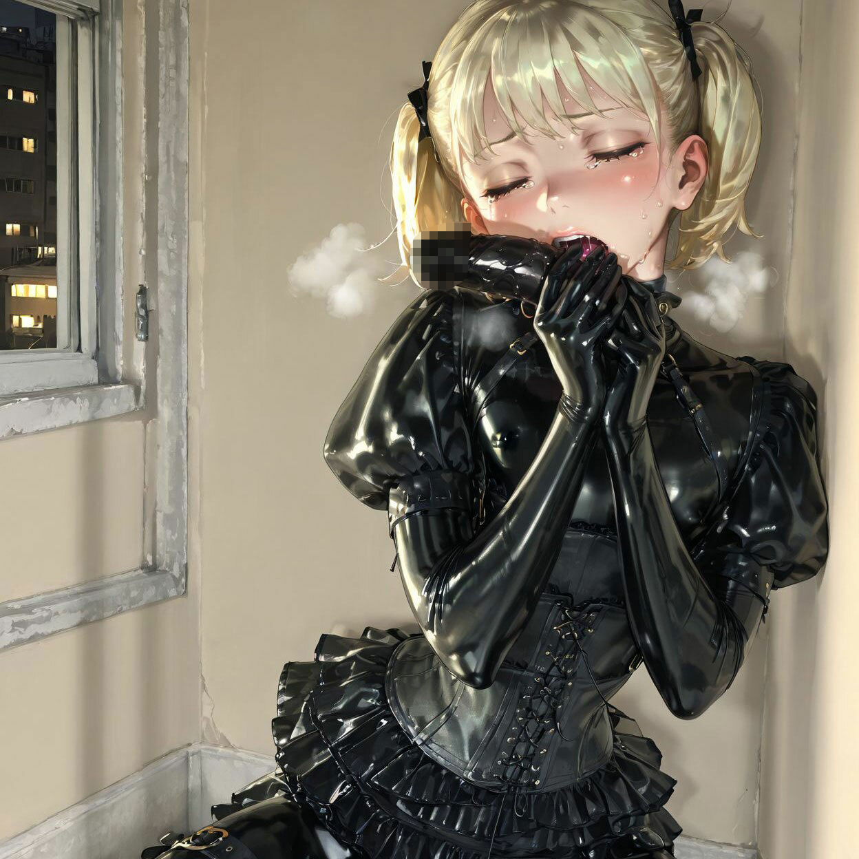 【190枚】ラバードールとして過ごす金髪少女の恥辱にまみれた日常 サンプル8ページ目