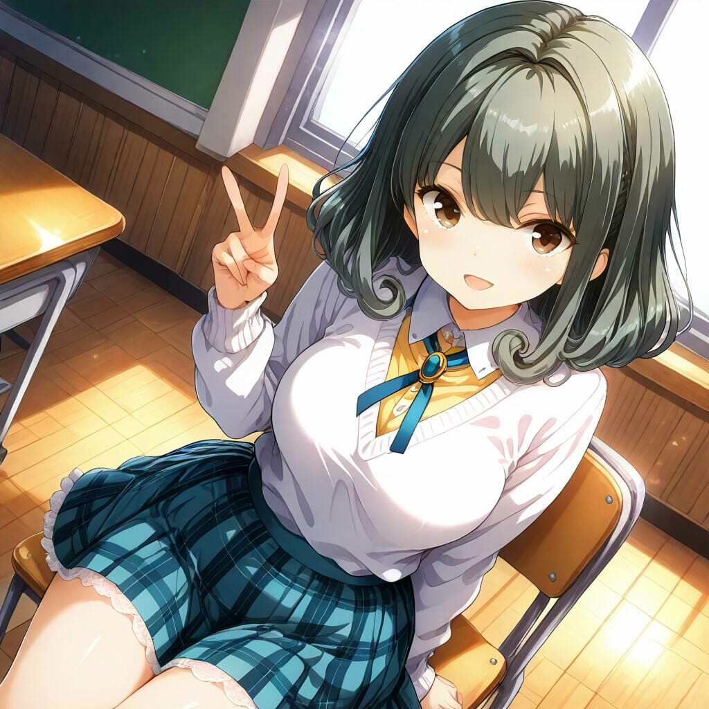 ガルフレ（仮）シチュCG集3  りさ＋睦＋るい＋CG集（制服） サンプル2ページ目
