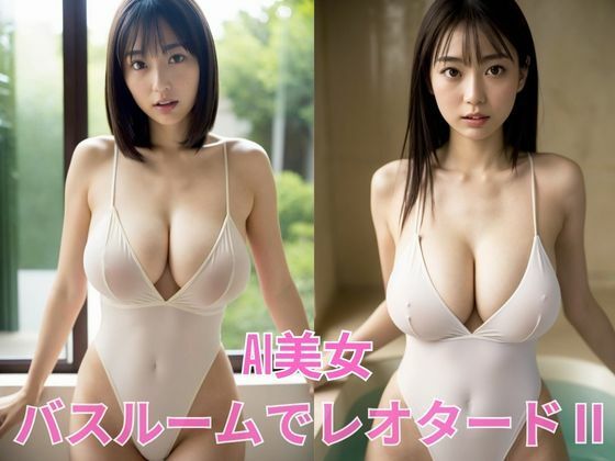 AI美女  バスルームでレオタードII