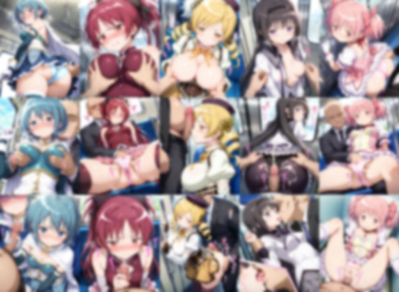 魔法少女5名の痴●被害 サンプル10ページ目