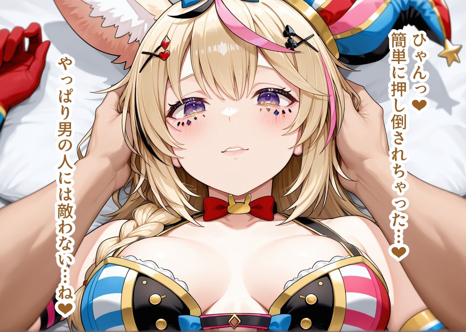 推しのVとセックスする話【尾〇ポルカ】 サンプル5ページ目