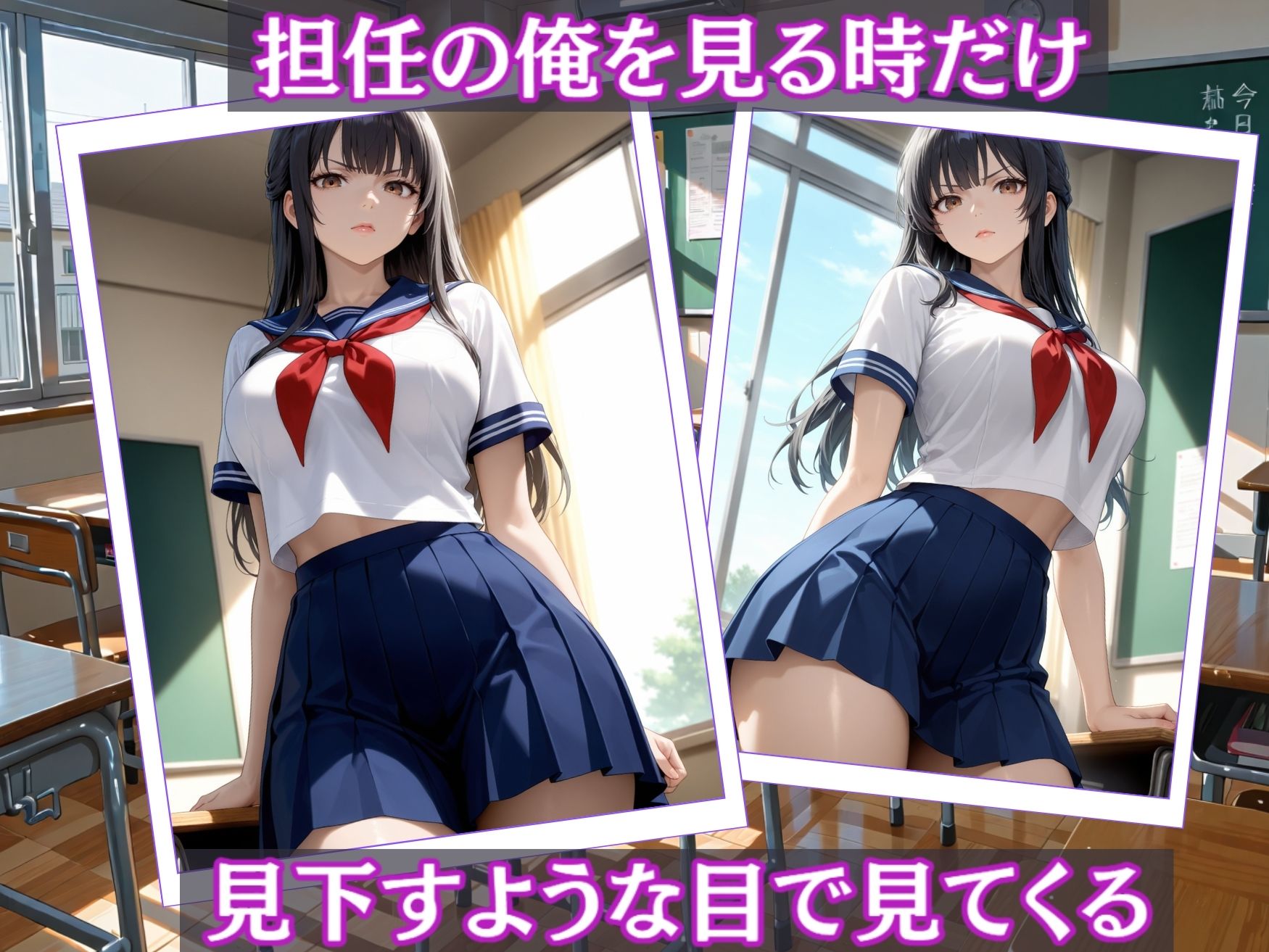 教師の逆襲〜わからせ調教 ハーフアップ編 サンプル2ページ目