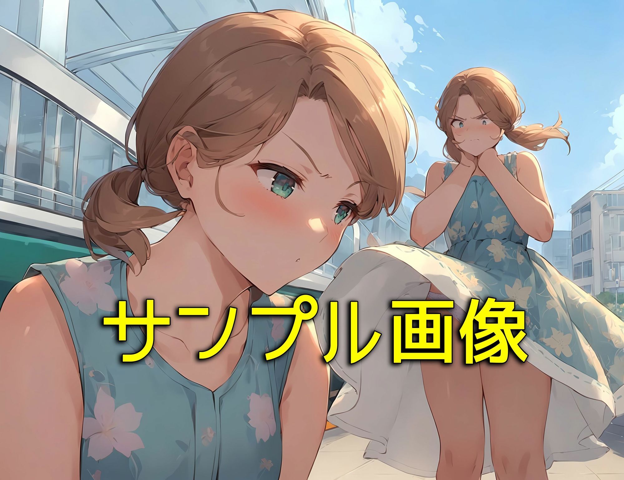 僕はいつも清楚系女子の下着でオナニーをしている4  ワンピのスカートがめくれるっていいね編 サンプル6ページ目